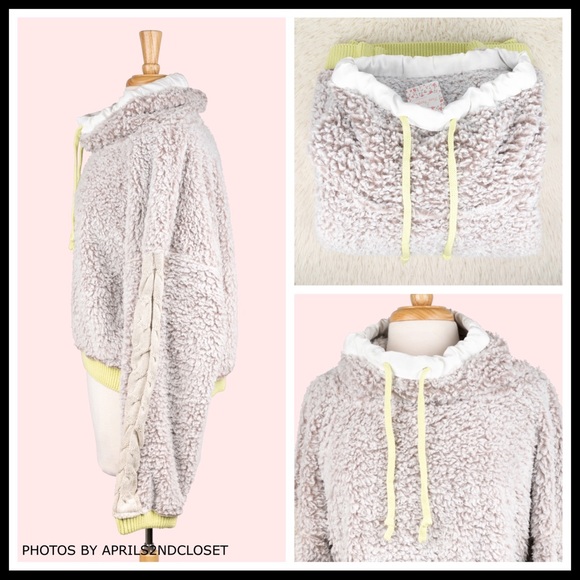 FREE PEOPLE BOHO COZY PULLOVER SWEATSHIRT TOP A2C - Picture 5 of 16